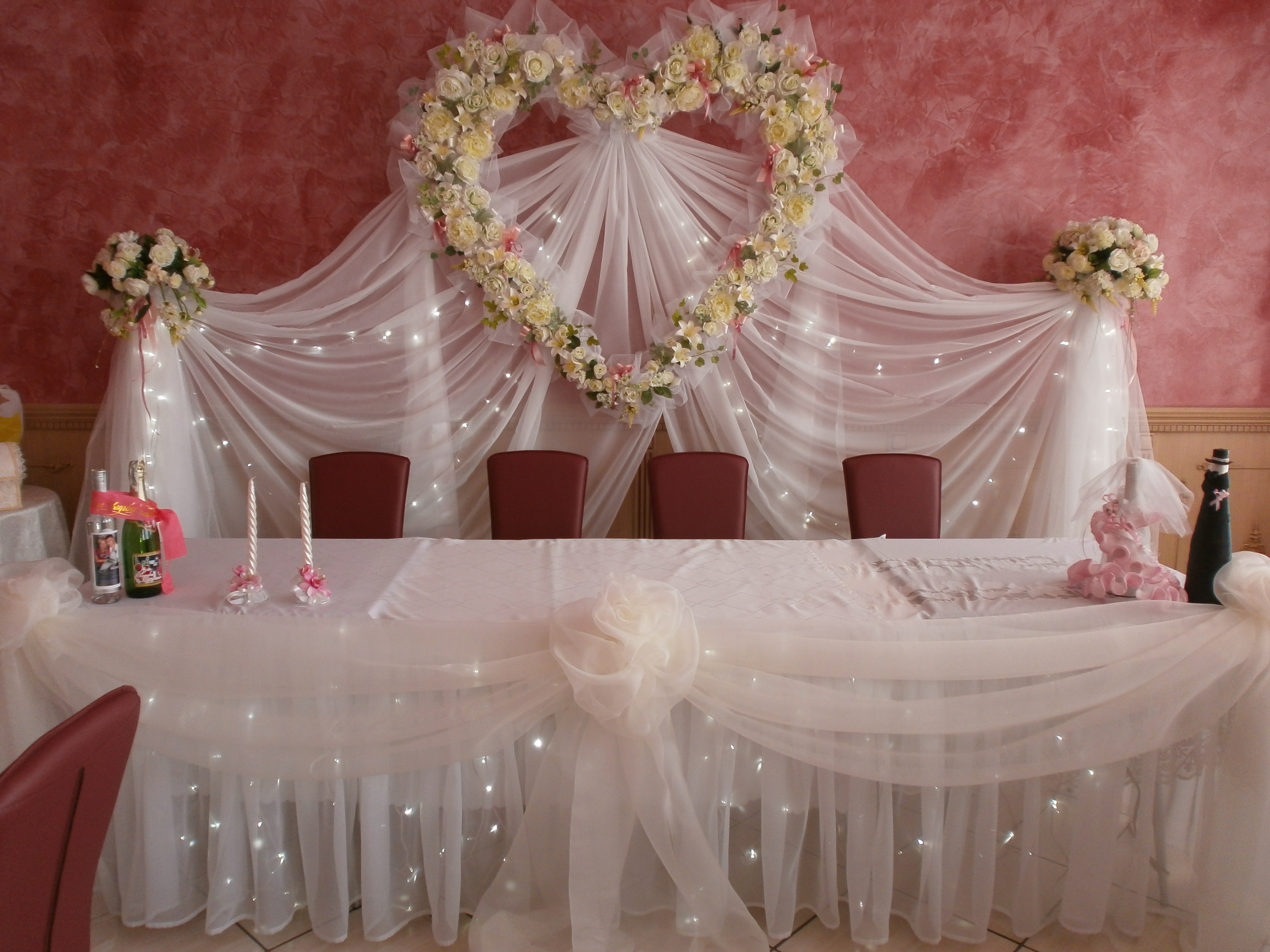 Свадебный зал: зонирование и акценты
